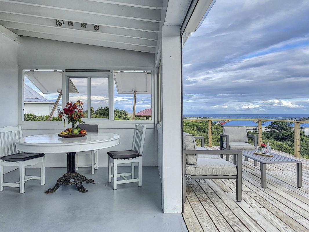 Location Villa 1 chambre Orient Bay St Martin-terrasse-4